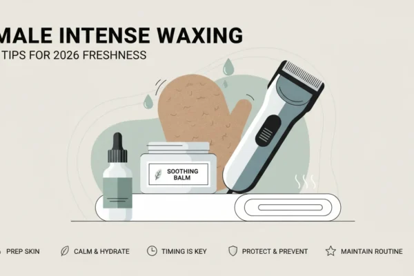 Male Intimate Waxing: 5 Tips for 2026 Freshness