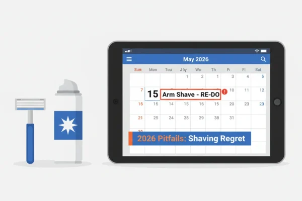 Men’s Arm Hair Removal: 2026 Pitfalls of Shaving