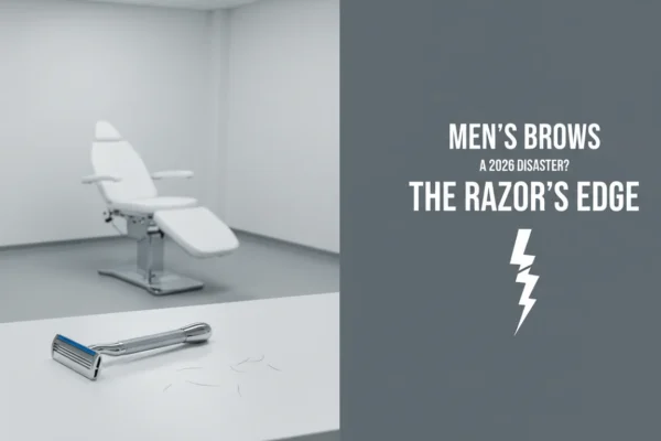 Men’s Brow Shaving: A 2026 Disaster?