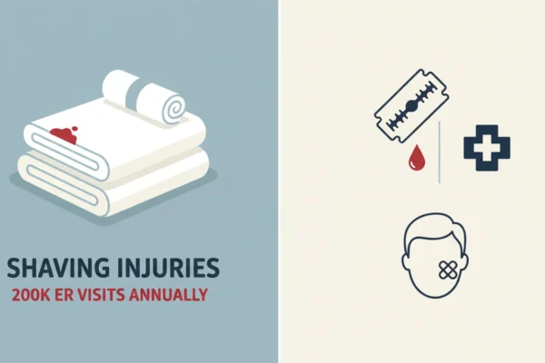 Shaving Injuries: 200K ER Visits Annually